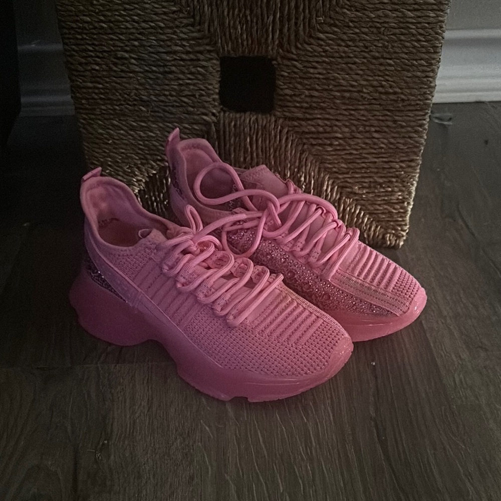Steve Madden Pink Athletic Shoes